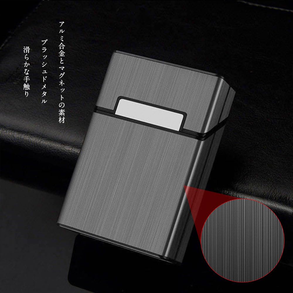 Amazon | サムコス シガレットケース アルミ タバコケース 煙草ケース